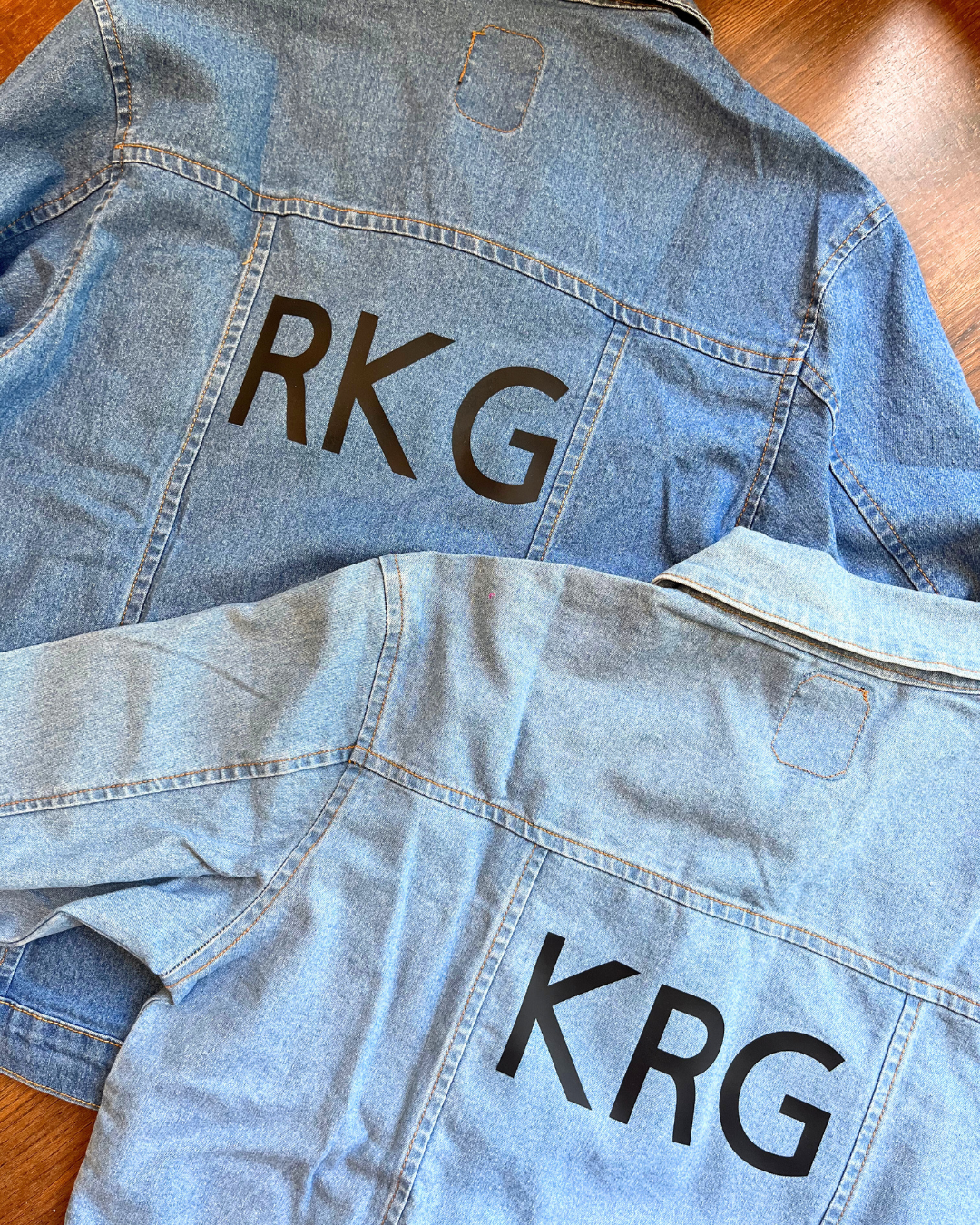 Monogrammed Denim Jacket