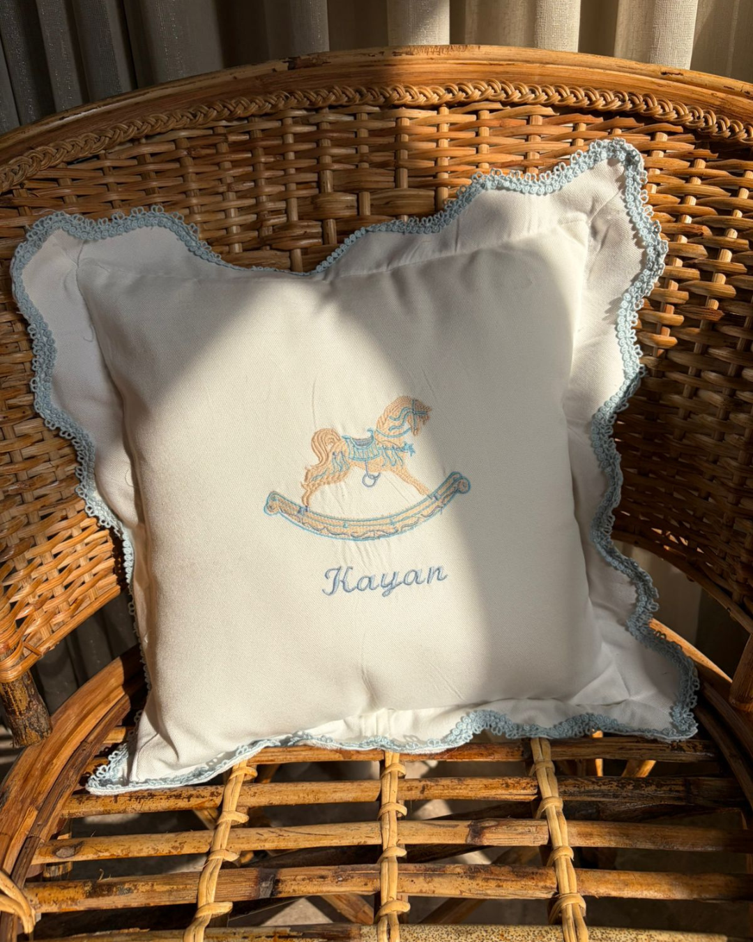 Personalised Nursery Keepsake Cushion