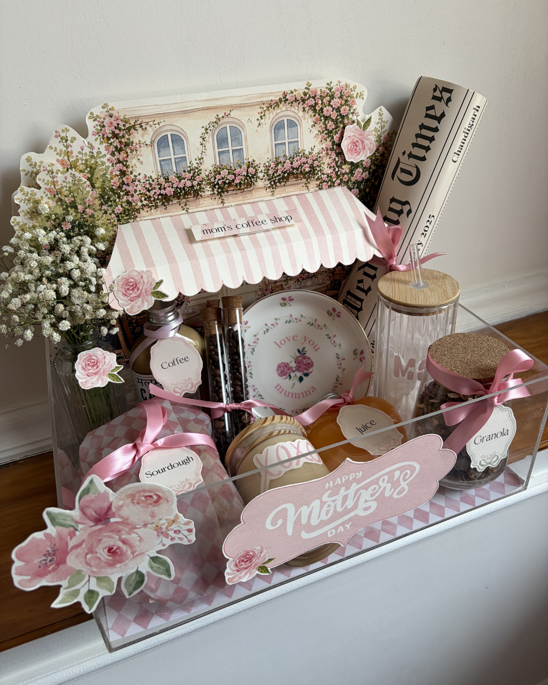 Mom's Coffee Shop- Breakfast in Bed Hamper