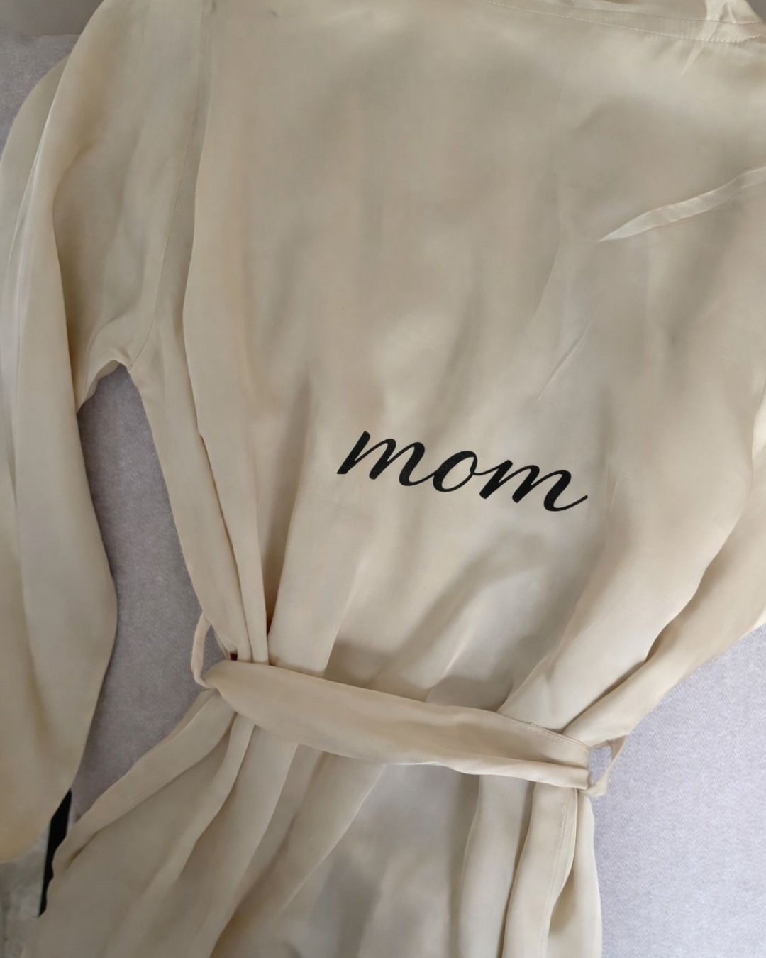 Vegan Silk Mom Robe