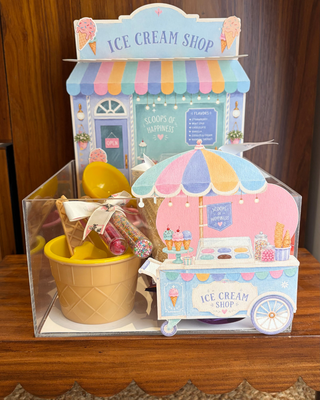 The Scoops of Happiness Ice Cream Box