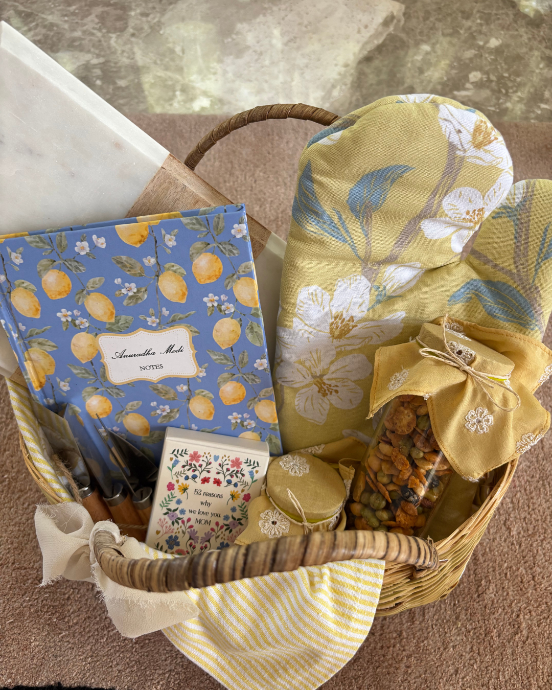 The Curated Sommelier Gift Basket for Mom