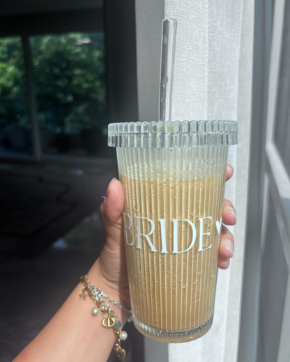 Bride Glass Tumbler