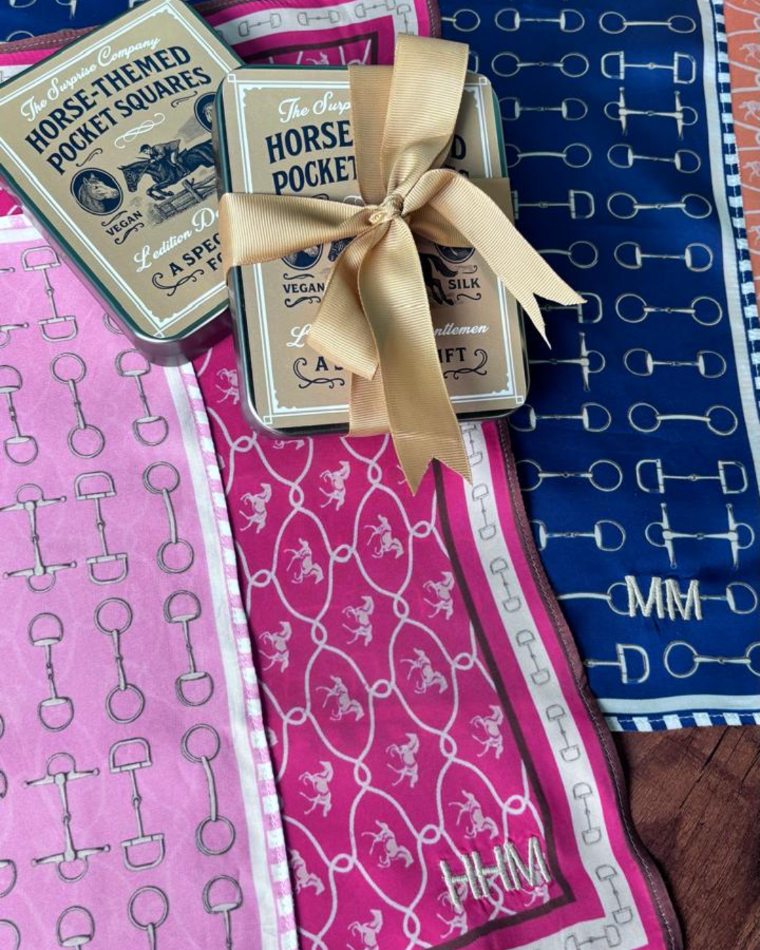 Printed Vegan Silk Pocket Squares