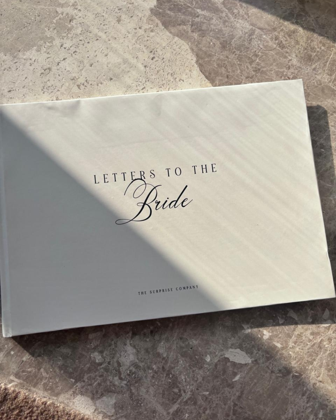 Letters to the bride book