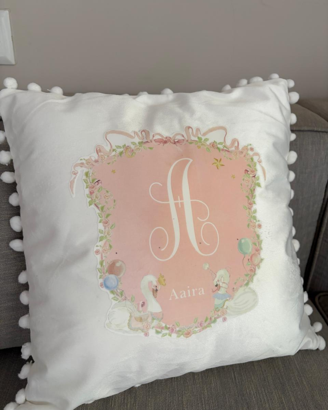 Monogram Cushion