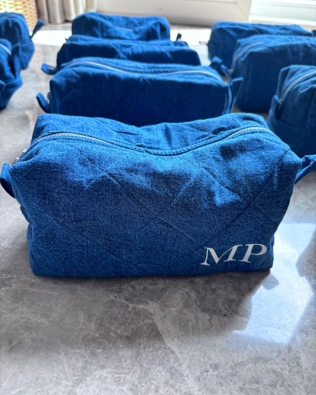 The Custom Denim Pouch