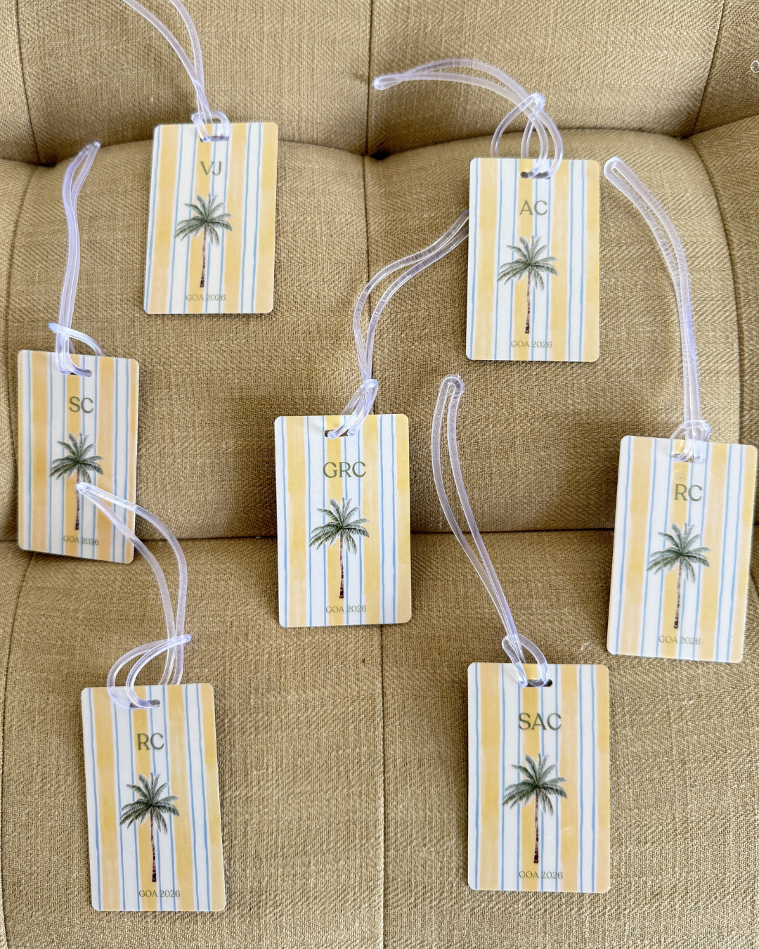Customised PVC Luggage Tags
