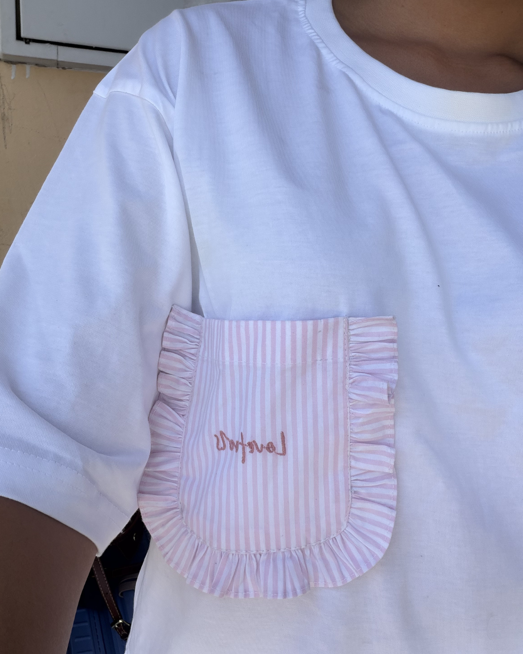 Title: Lovefools Couple Pocket T-Shirt Set