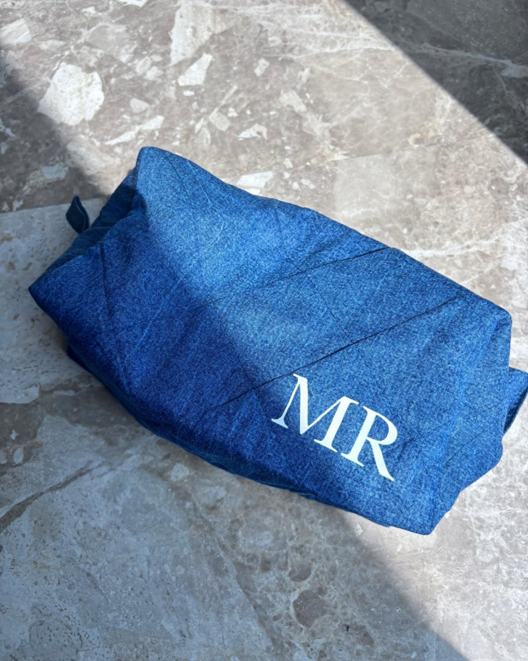 The Custom Denim Pouch