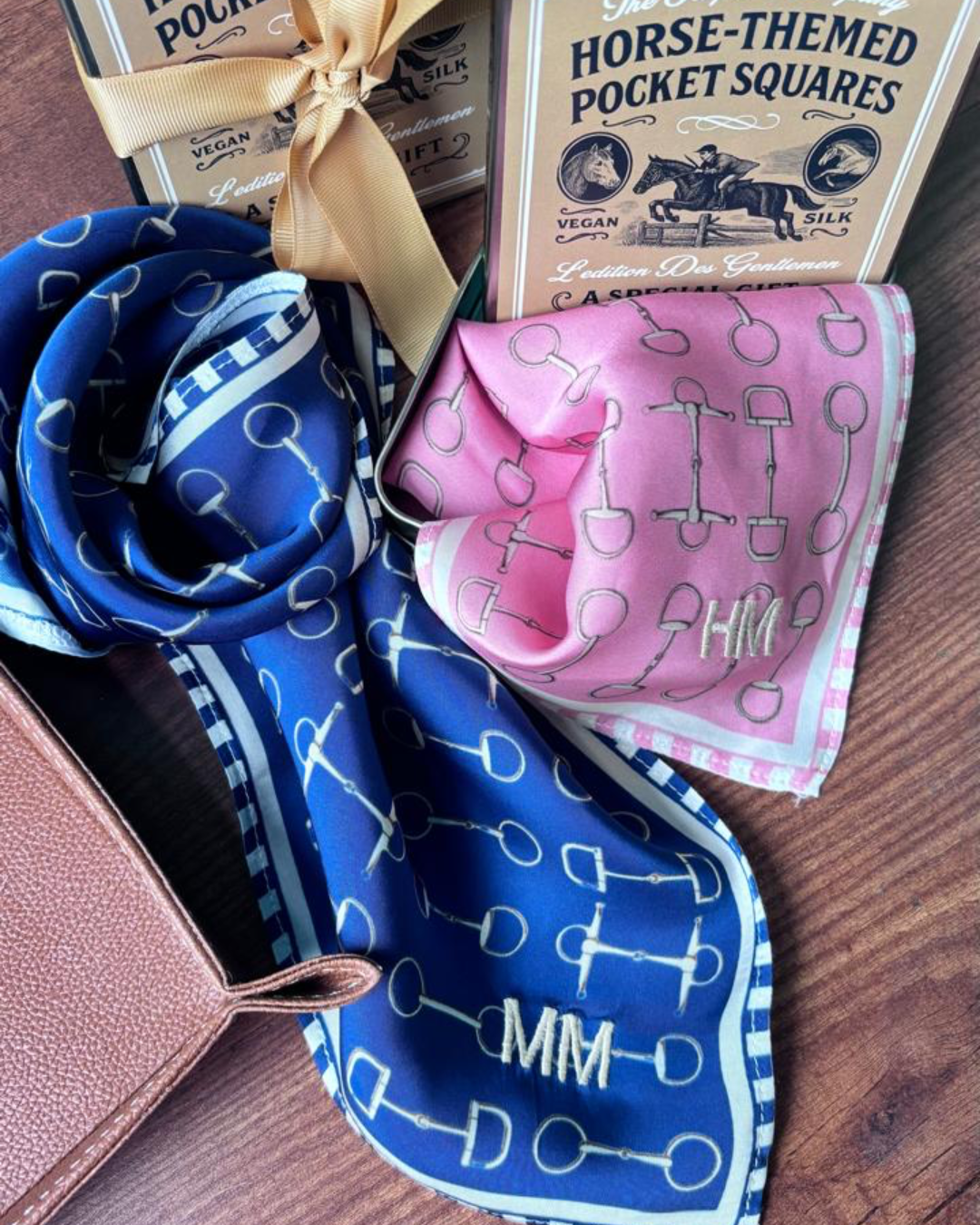 Printed Vegan Silk Pocket Squares