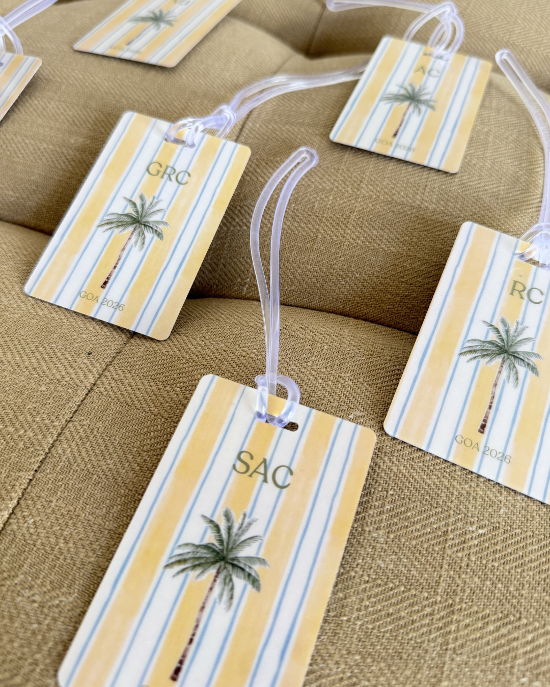 Customised PVC Luggage Tags
