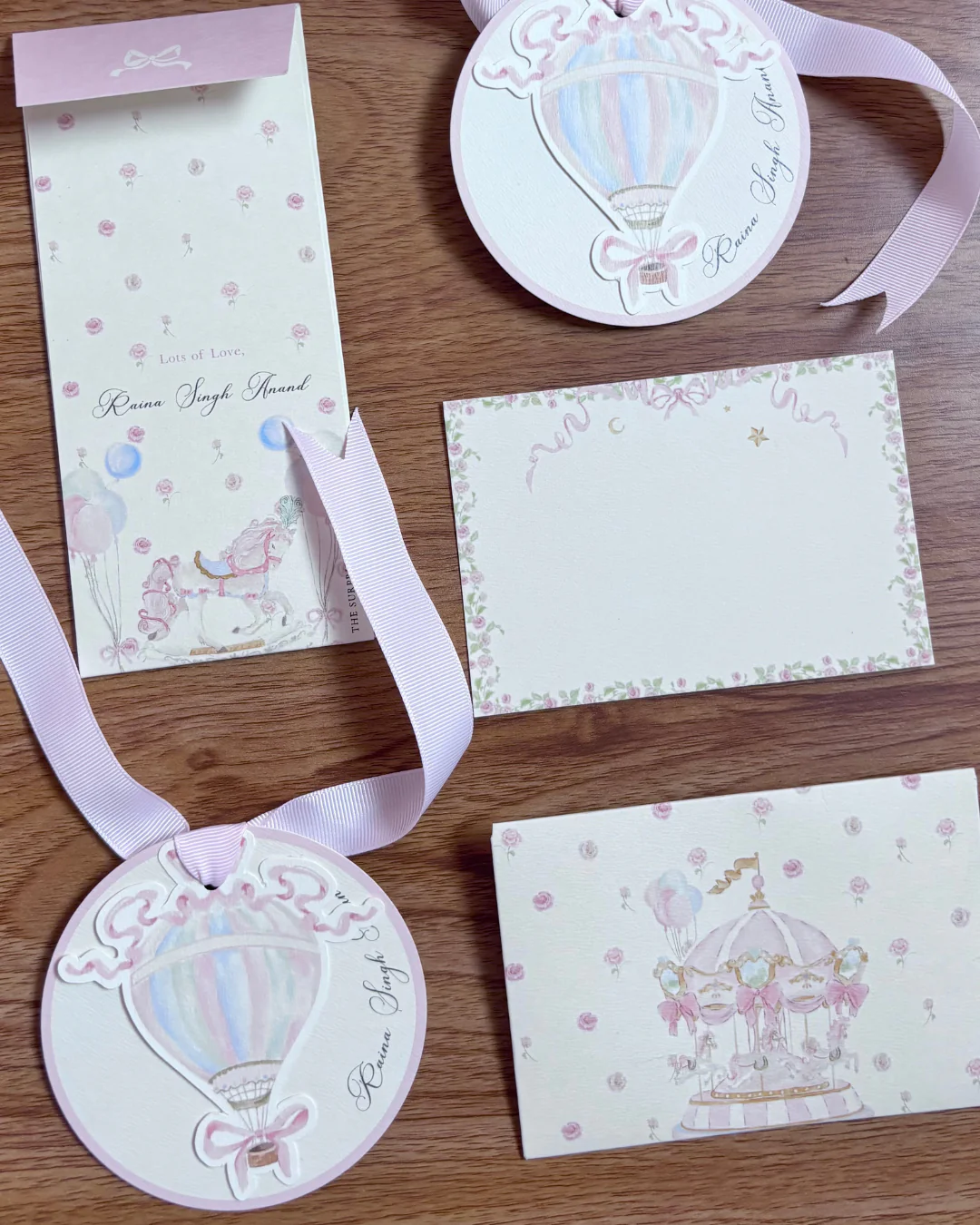La Petite Fête custom Stationary Set