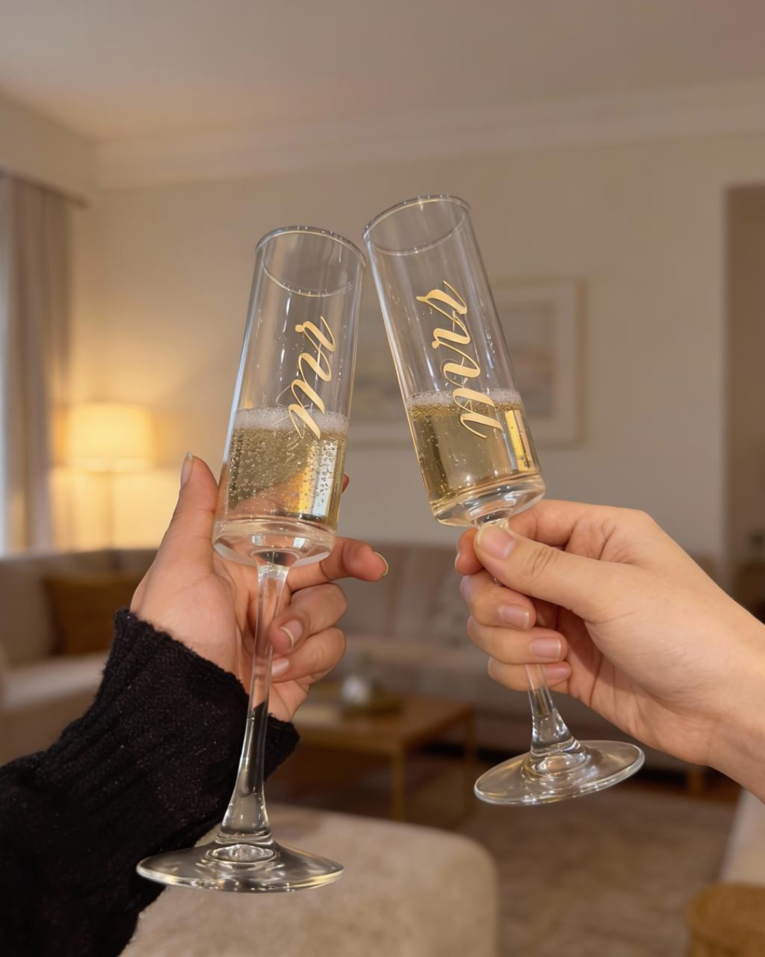 Champagne flutes
