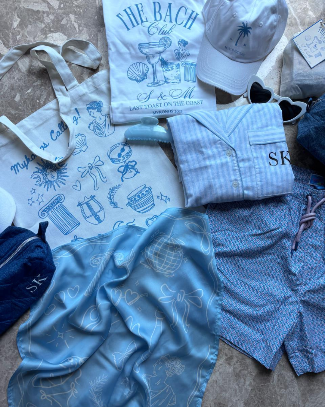 The Mykonos Bachelorette Set