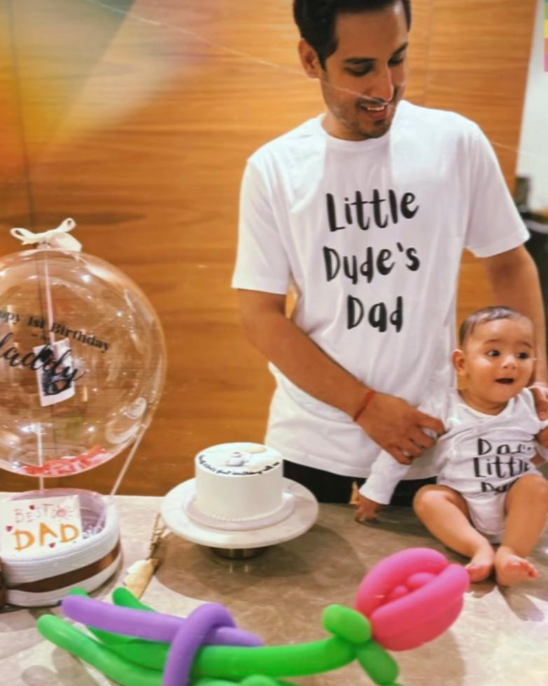 Tiny Team: Parent & Baby Matching Set