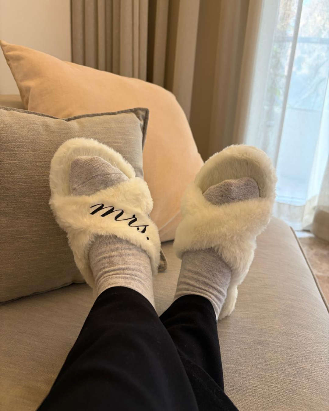 Fur Slippers