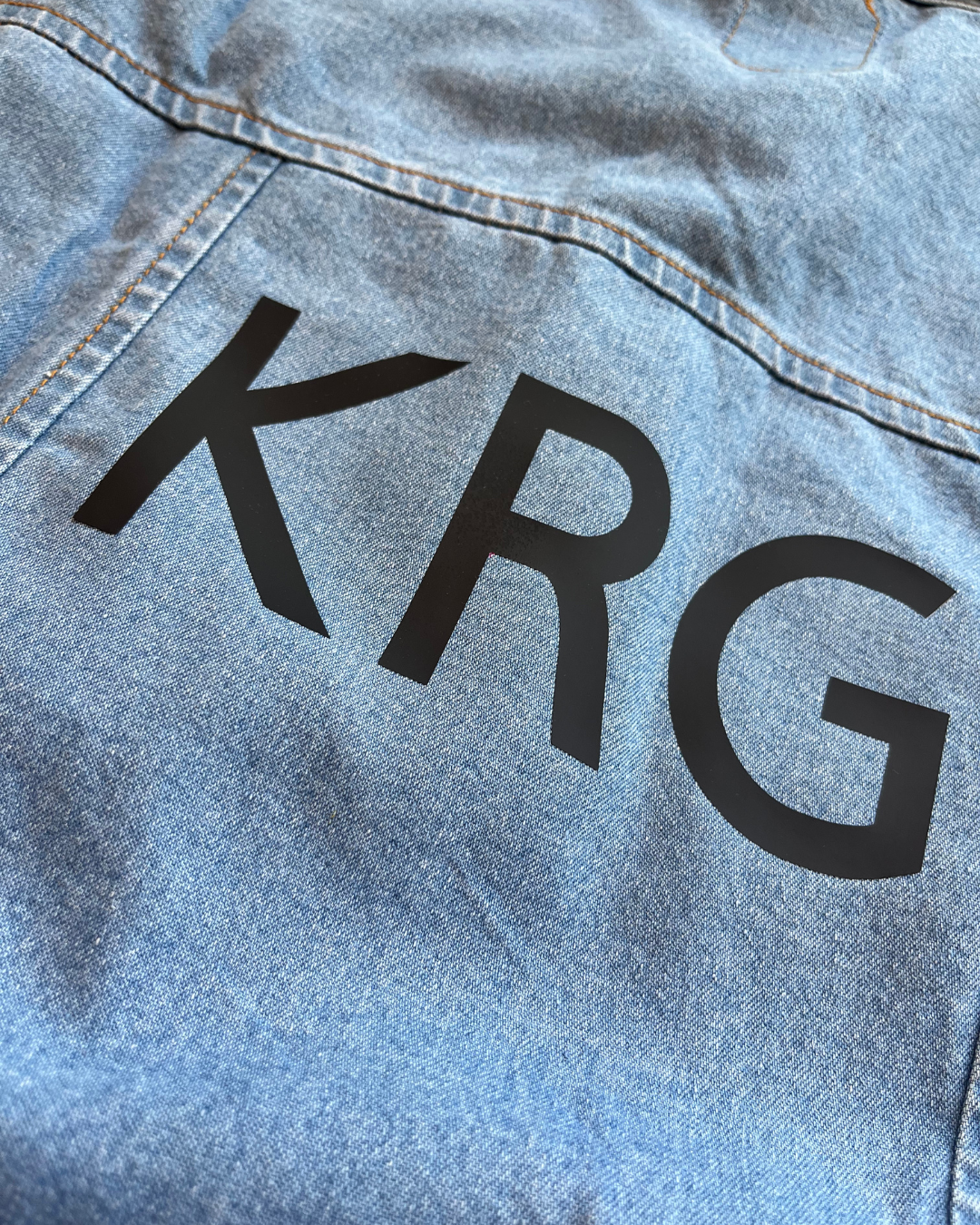 Monogrammed Denim Jacket