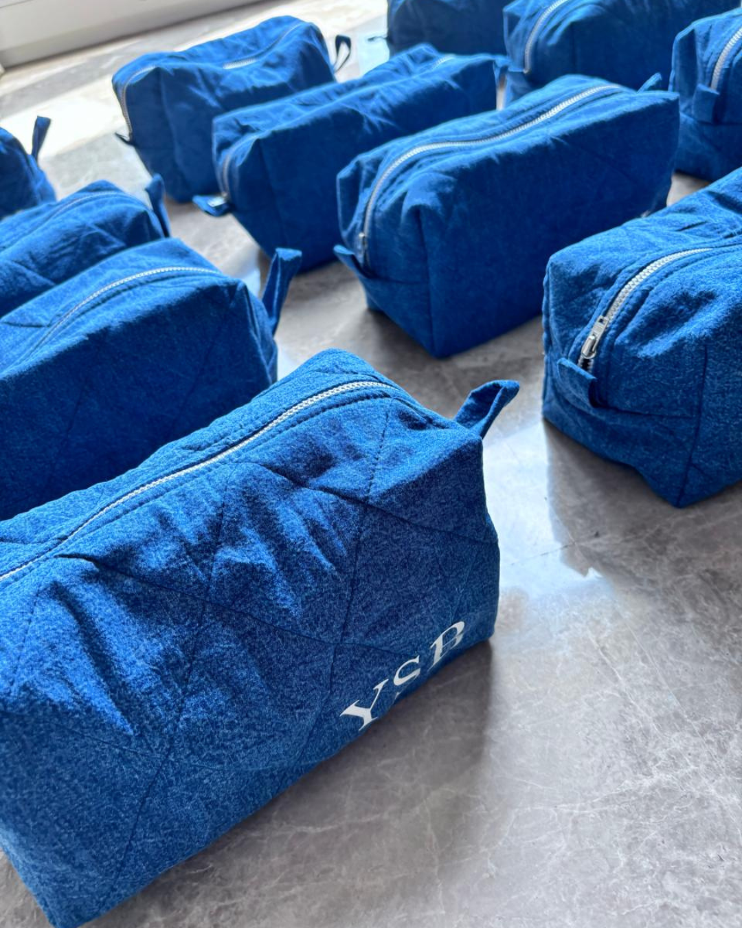 The Custom Denim Pouch