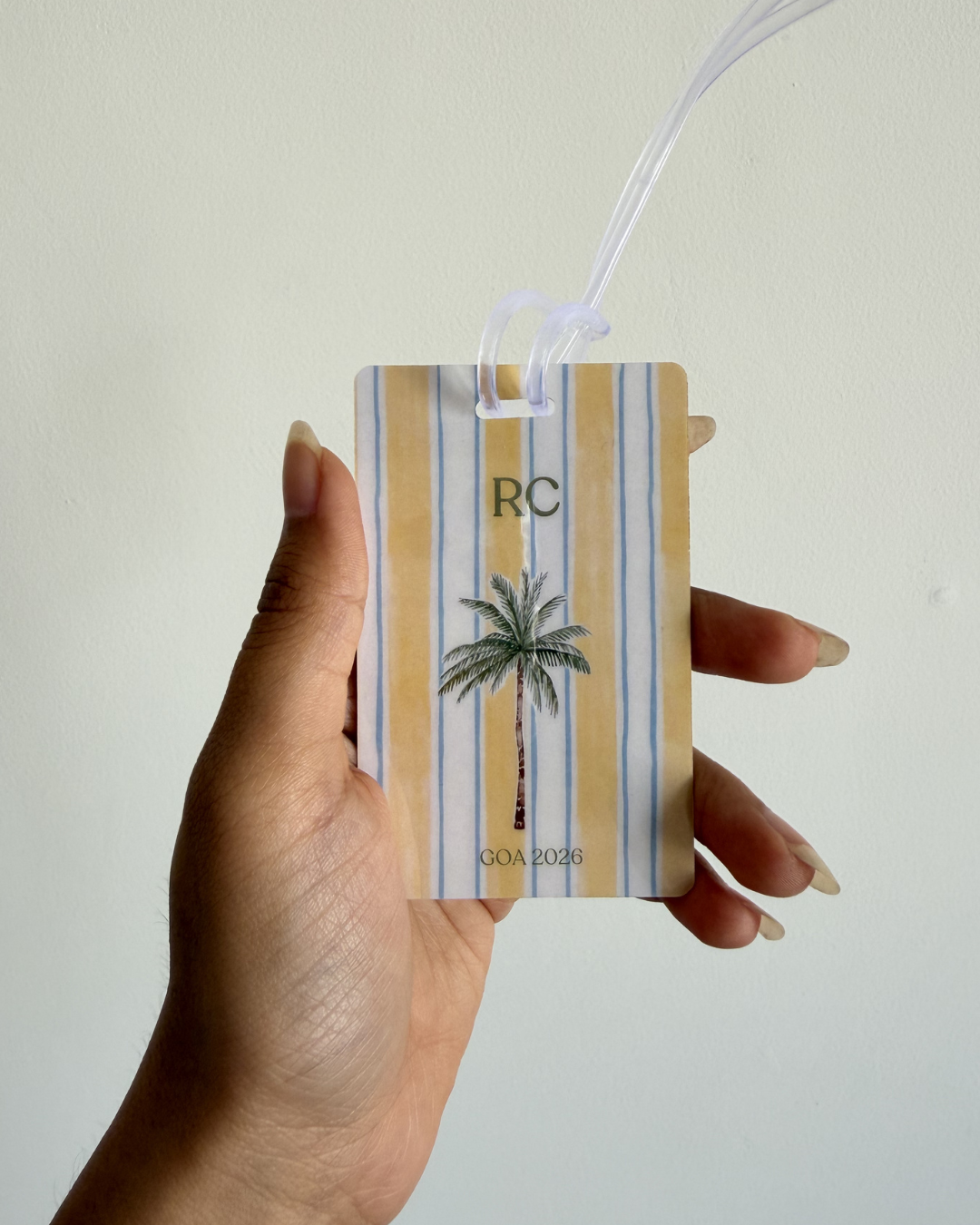Customised PVC Luggage Tags