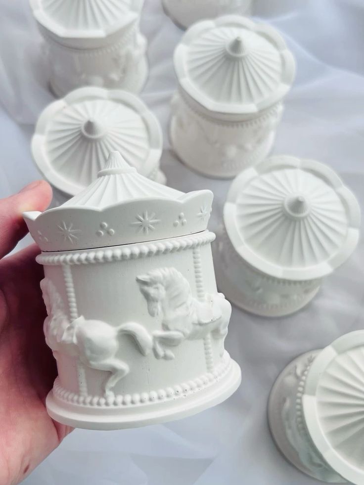 Classic Caraousel Candle