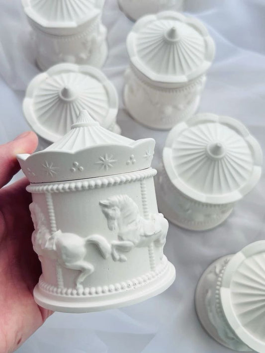 Classic Caraousel Candle