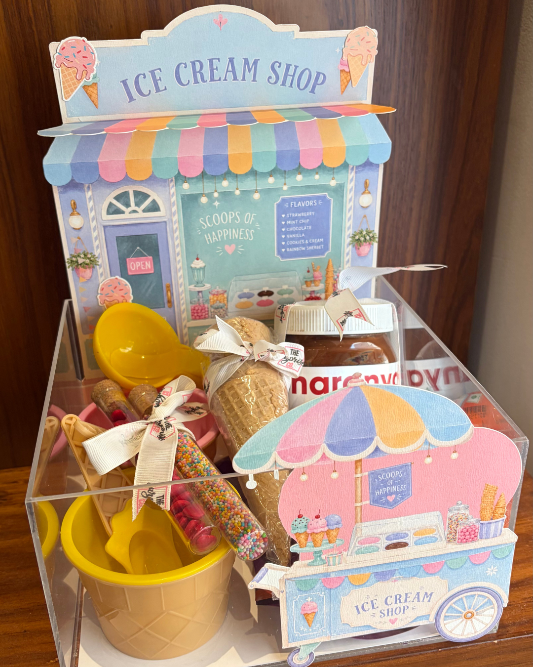 The Scoops of Happiness Ice Cream Box