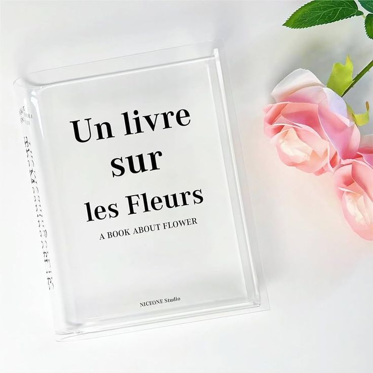 Acrylic Book Vase