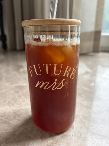 Future Mrs. – Bridal Keepsake Glass