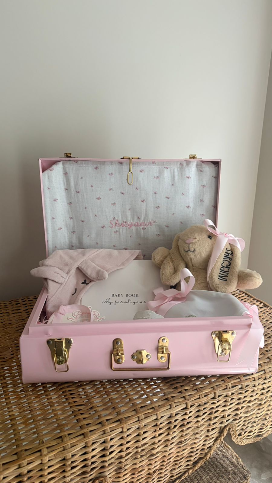 Heirloom Baby Keepsake Trunk Gift Set