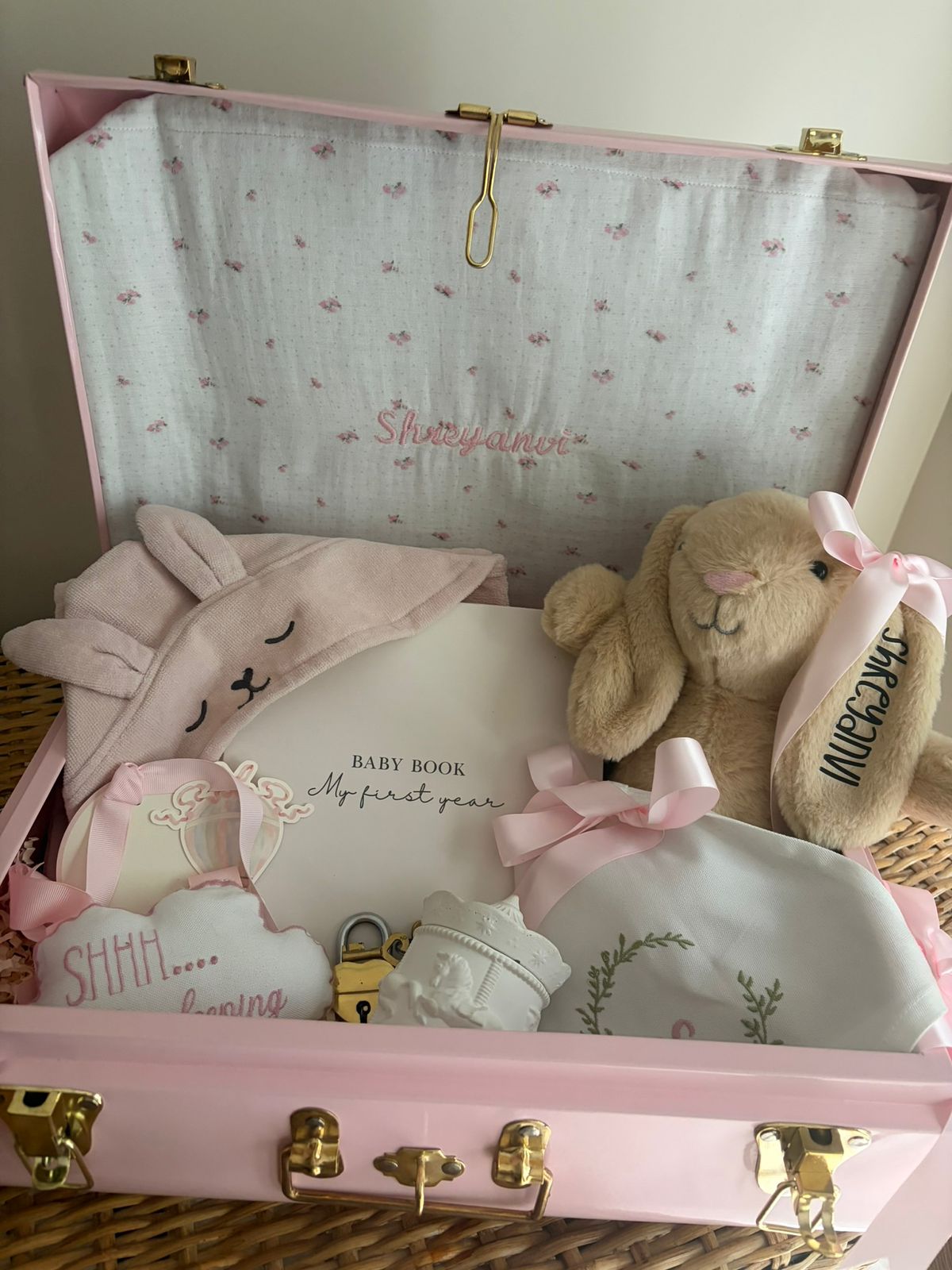 Heirloom Baby Keepsake Trunk Gift Set