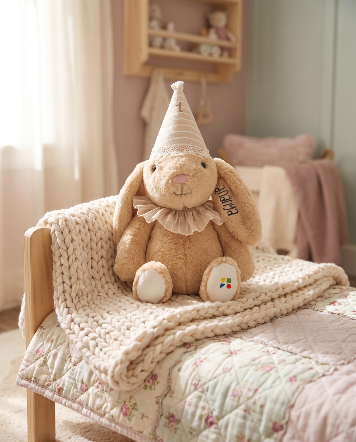 Fluffle Party Hat & Ruffle Set