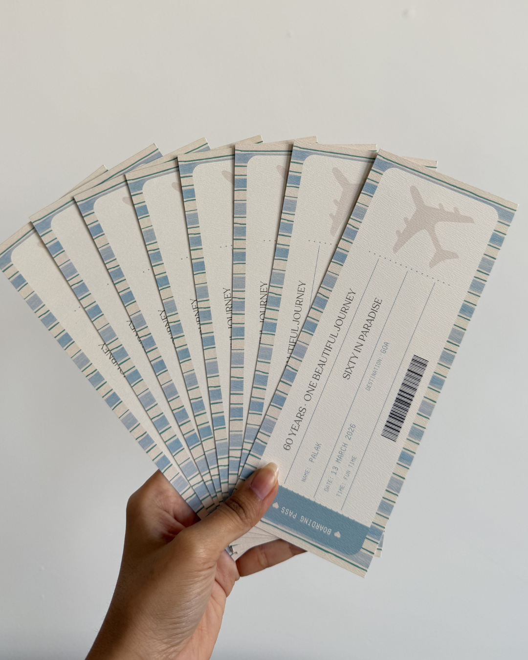 Customised Boarding Pass